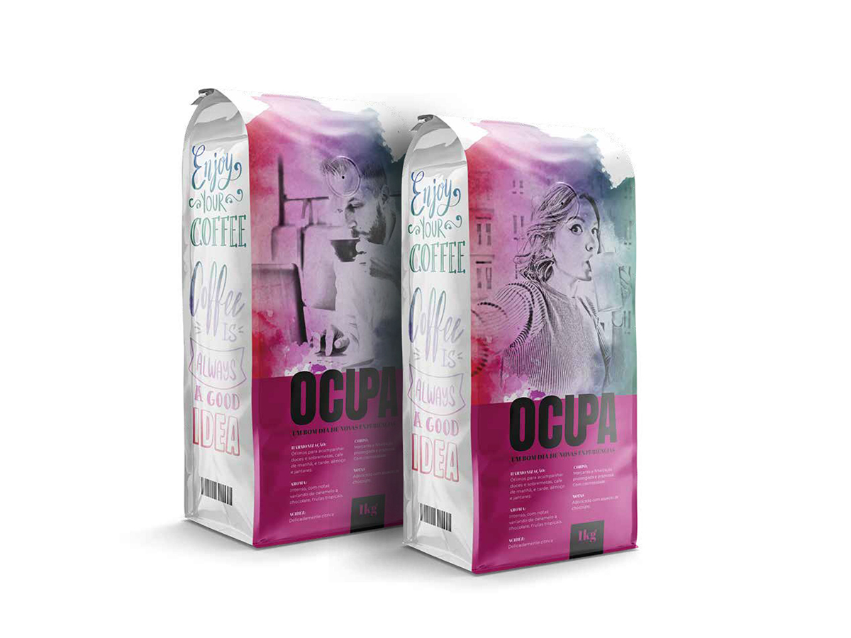 Ocupa Café – Redesign de Marca e Embalagem para uma Nova Cultura do Café