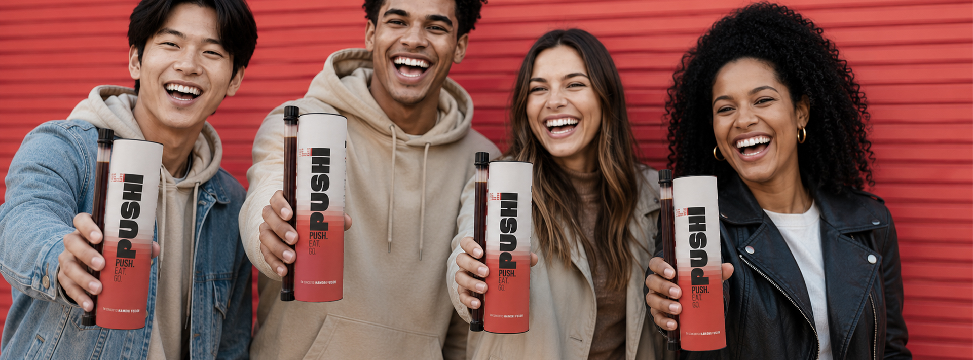 PUSHI® | Push. Eat. Go.Uma nova forma de consumir sushi.